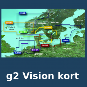 Garmin g2 Vision kort